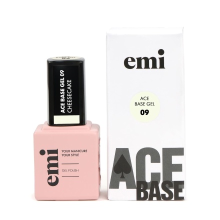 Ace Base Gel #09 Сheesecake, 9 ml.
