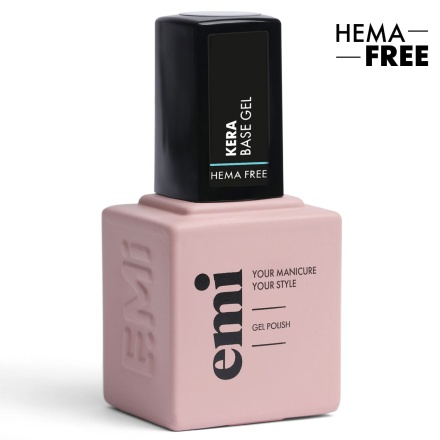 E.MiLac Kera Base Gel, 9 ml - Гел лак за нокти