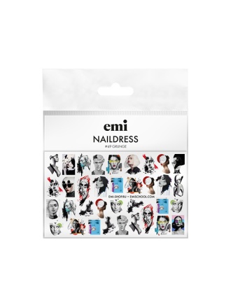 Naildress Slider Design #69 Grunge - стикери за нокти