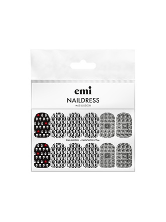 Naildress Slider Design #65 Illusion - стикери за нокти