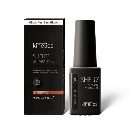 SHIELD 932 Shimmer Top Silver dust, 15ml